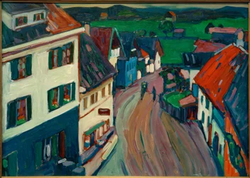 Murnau – View from the Window of the Griesbräu
